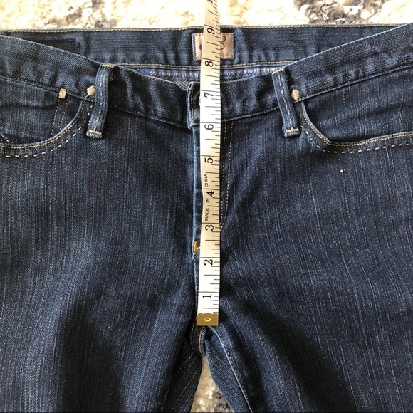 Goldsign ENVY Low Rise Jeans Dark Wash Straight Leg Y2K 90s Stretch USA 28 - Picture 11 of 13